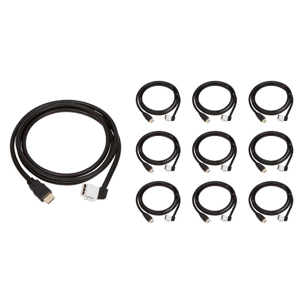 HDMI Keystone Cable (90 Degree) - Milena International Inc