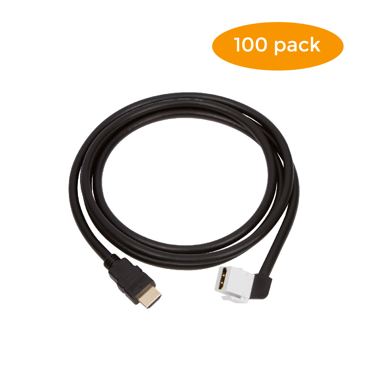 HDMI Keystone Cable (90 Degree) - Milena International Inc