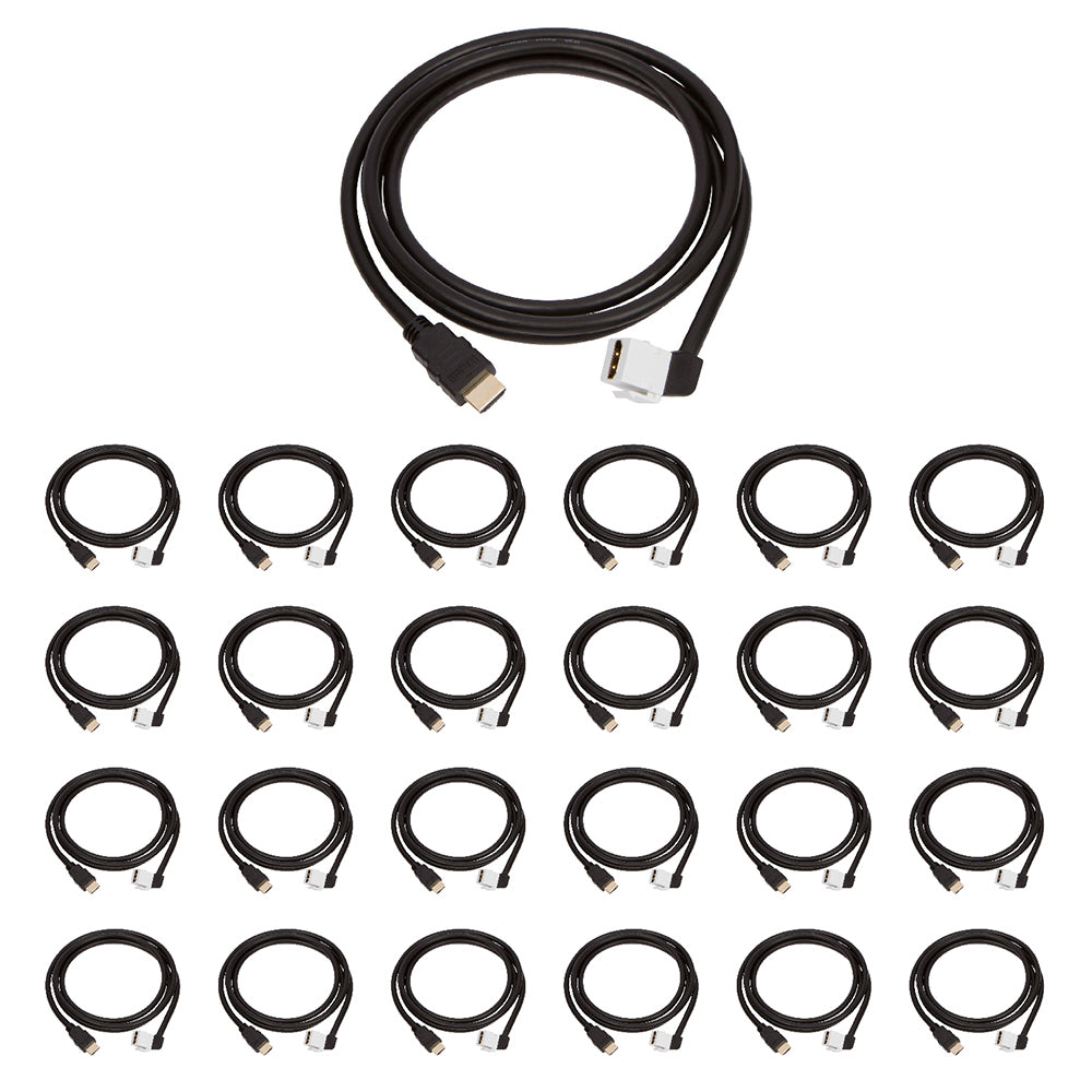 HDMI Keystone Cable (90 Degree) - Milena International Inc