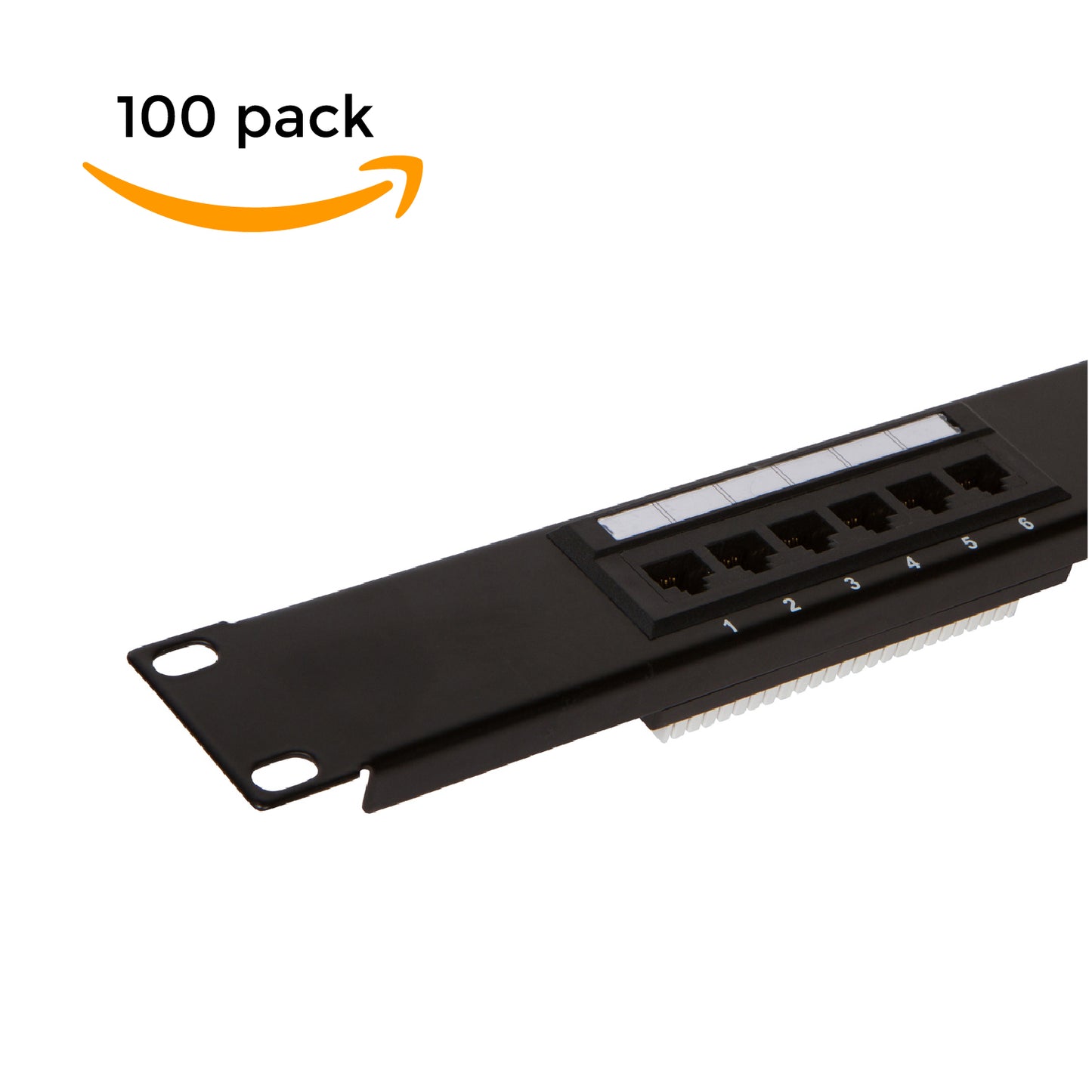 12 Port Cat6 Patch Panel with Punch Down Tool and Cable Management System (1, 12 Port) - Milena International Inc