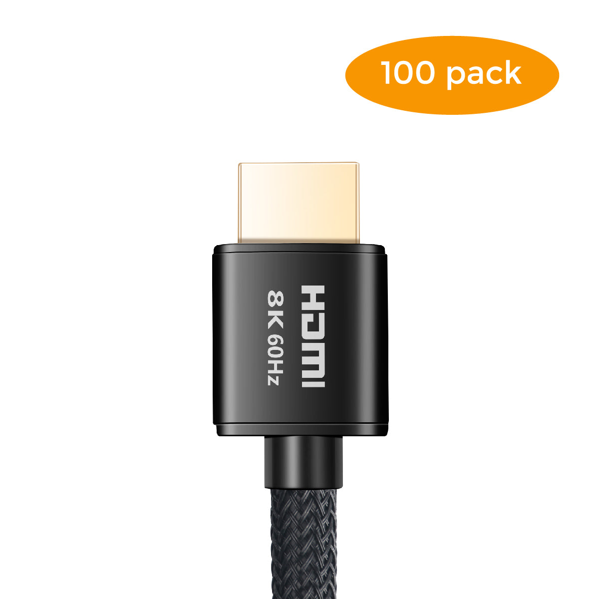 Ultra High Speed HDMI 2.1 Cable Dynamic HDR 1.8M (6ft) 8K (Black) - Milena International Inc