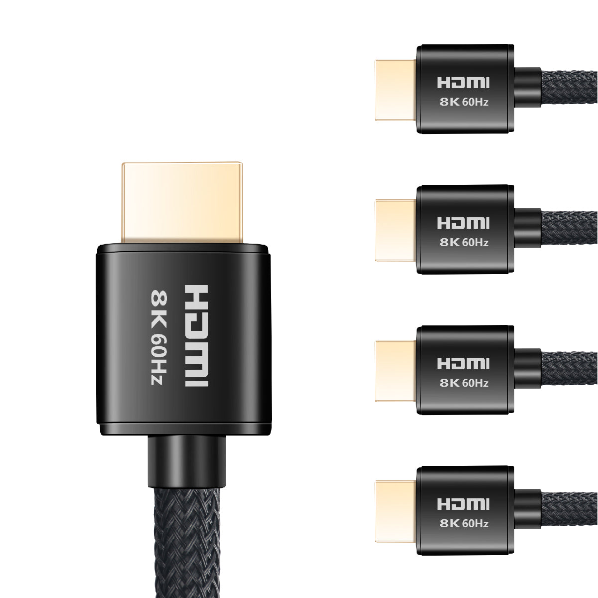 Ultra High Speed HDMI 2.1 Cable Dynamic HDR 1.8M (6ft) 8K (Black) - Milena International Inc