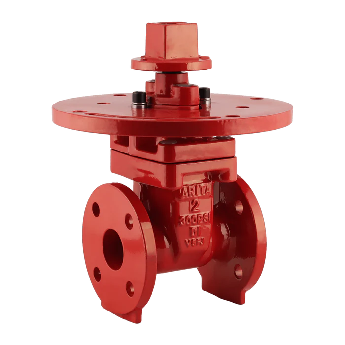 Arita UL/FM Fire Protection NRS Gate Valve 300PSI Flange End - Milena International Inc