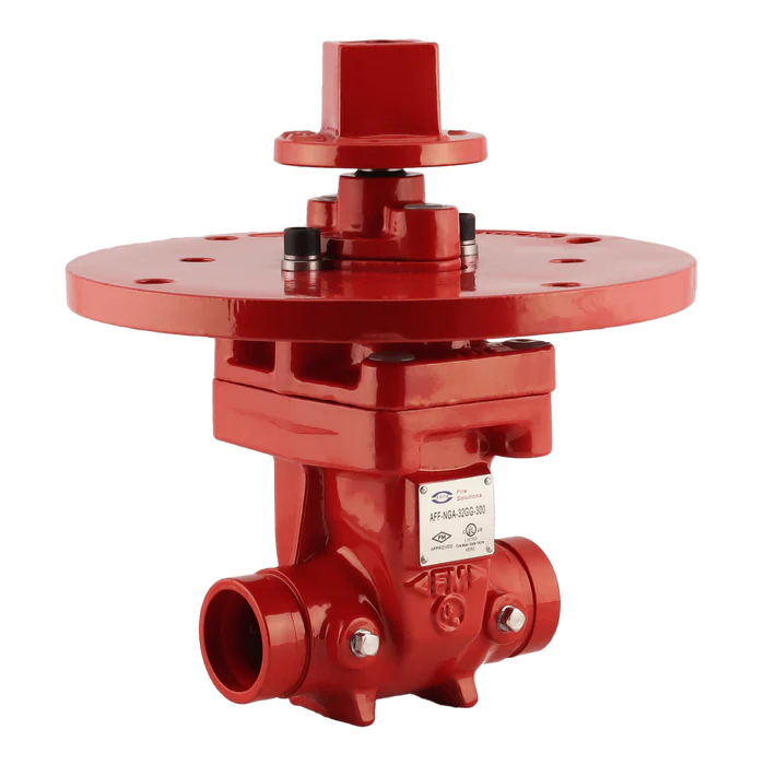Arita UL/FM Fire Protection NRS Gate Valve 300PSI Groove End - Milena International Inc