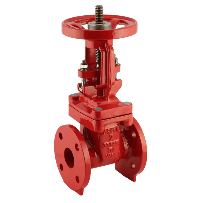Arita UL/FM Fire Protection OS&Y Gate Valve 300PSI Flange End - Milena International Inc