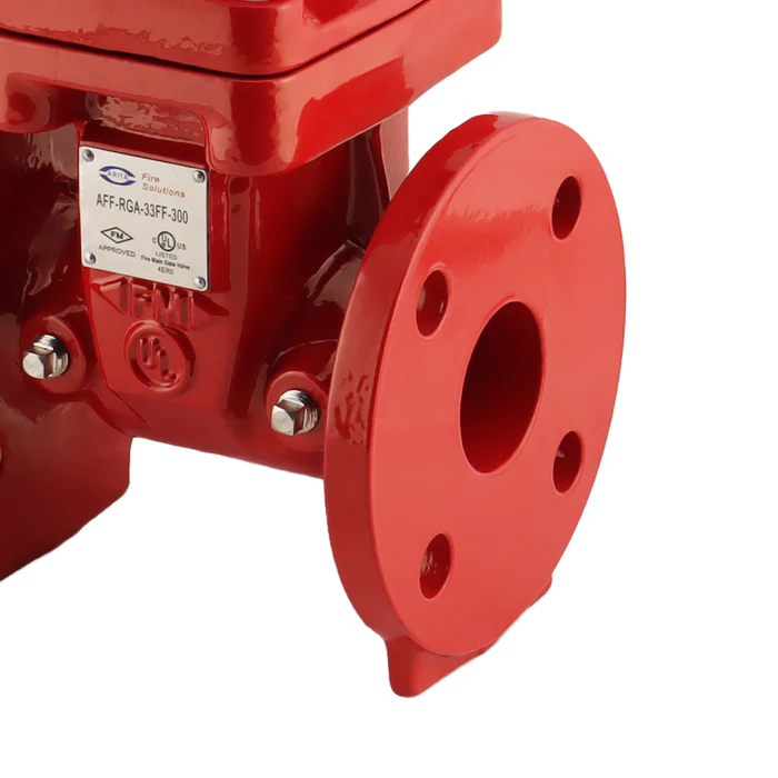 Arita UL/FM Fire Protection OS&Y Gate Valve 300PSI Flange End - Milena International Inc