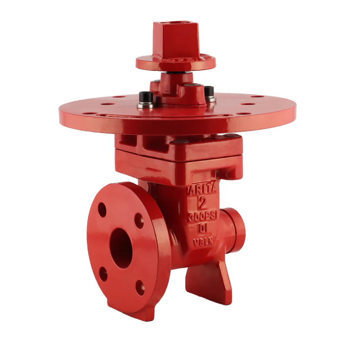 Arita UL/FM Fire Protection NRS Gate Valve 300PSI Flange Groove - Milena International Inc
