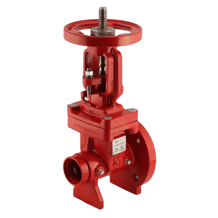 Arita UL/FM Fire Protection OS&Y Gate Valve 300PSI Flange Groove - Milena International Inc