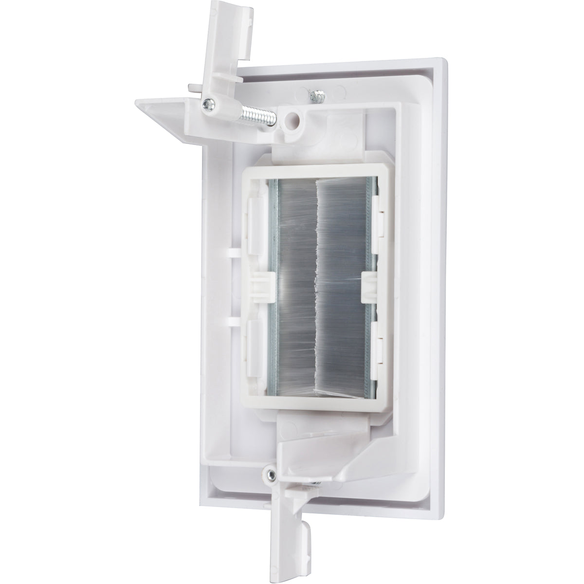Brush Wall Plate w/Built in Mounting Bracket - Milena International Inc