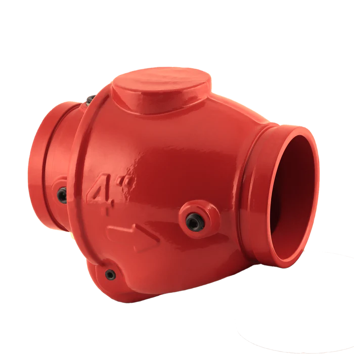 Arita UL/FM Fire Protection Riser Check Valve 350 PSI Groove End - Milena International Inc