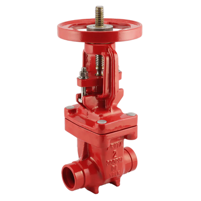 Arita UL/FM Fire Protection OS&Y Gate Valve 300PSI Groove End - Milena International Inc